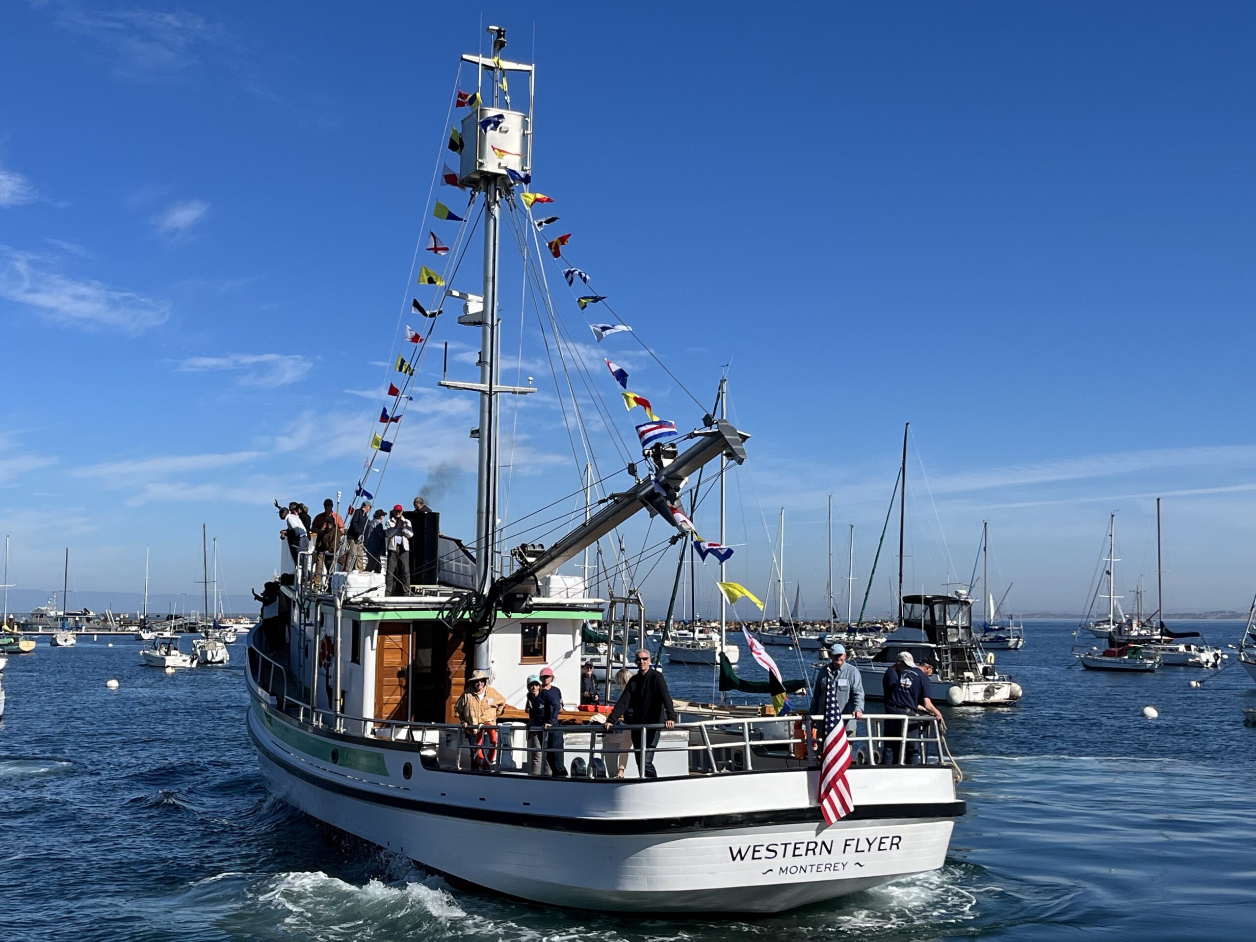 The Western Flyer fishing boat