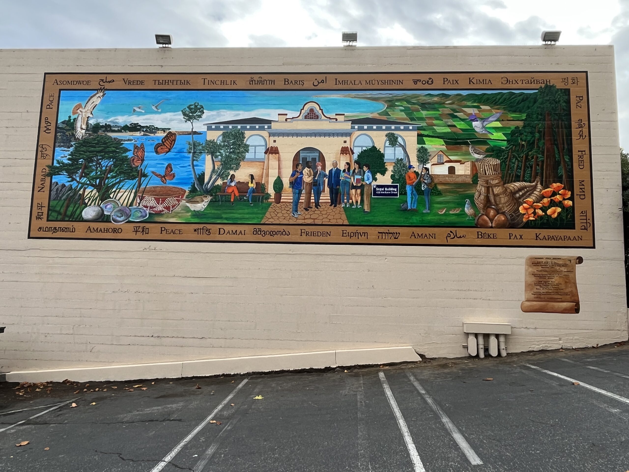 Mural in downtown Monterey
